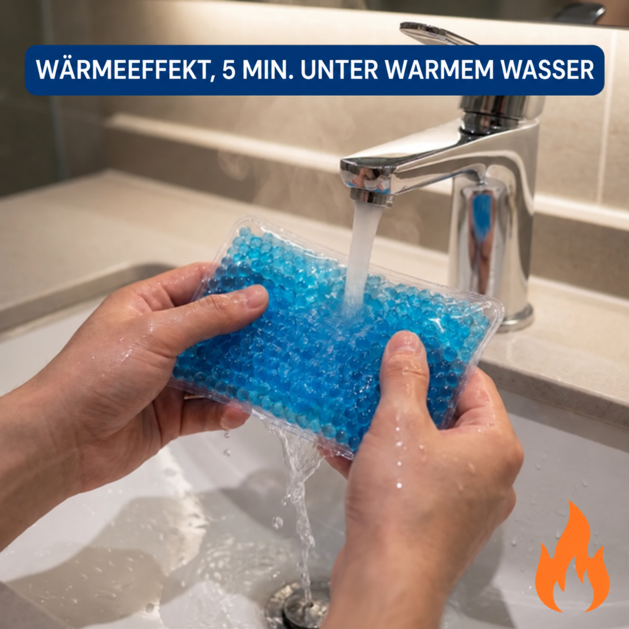 Warme & kalte Gelkompresse