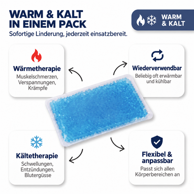 Warme & kalte Gelkompresse