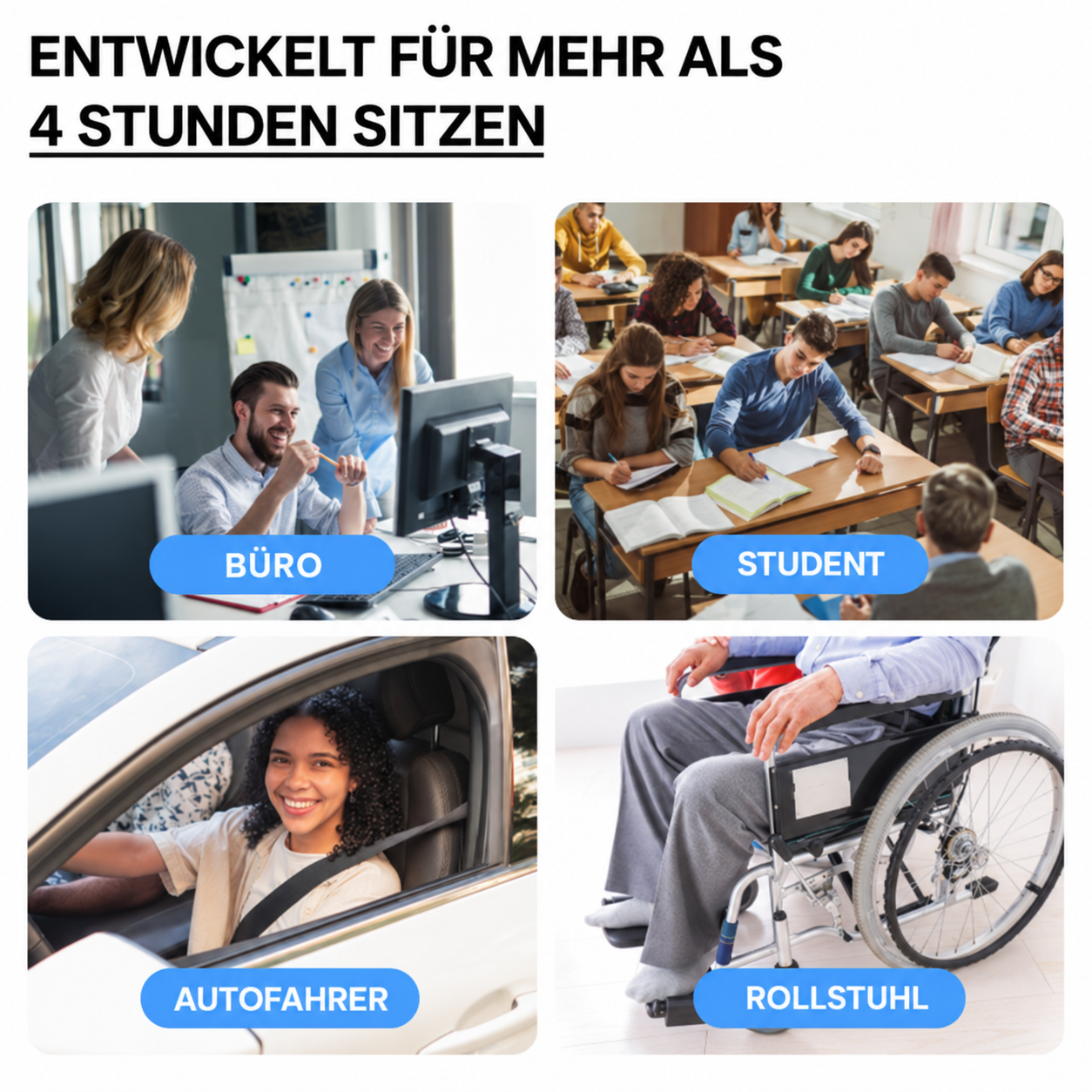Gel-Lendenkissen
