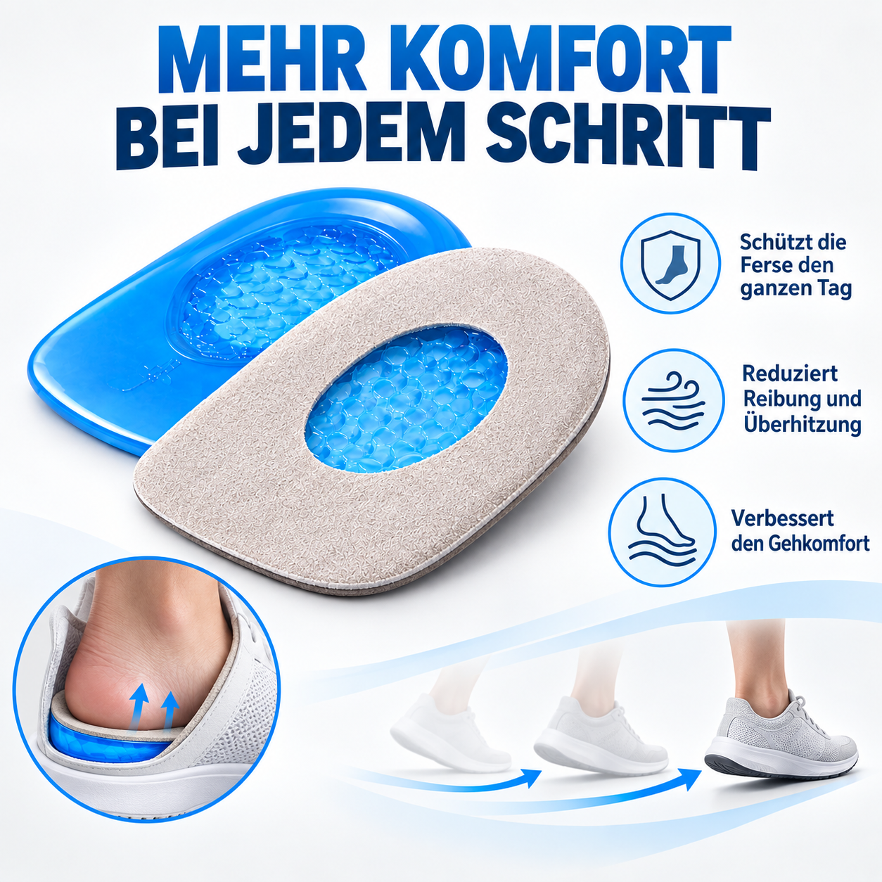 Gel-Fersenkissen