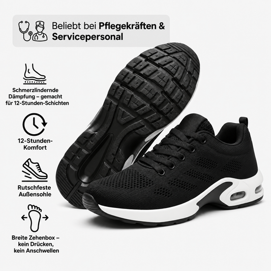 DREEMYZ™ Pro — Schuhe für 12-Stunden-Schichten zur Linderung von Fuß-, Knie- und Rückenschmerzen den ganzen Tag über