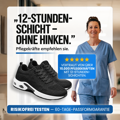 DREEMYZ™ Pro — Schuhe für 12-Stunden-Schichten zur Linderung von Fuß-, Knie- und Rückenschmerzen den ganzen Tag über