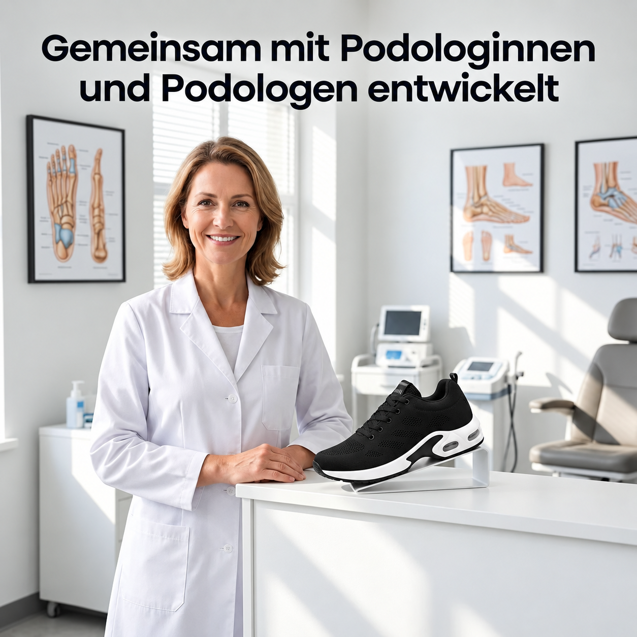 DREEMYZ™ Pro — Schuhe für 12-Stunden-Schichten zur Linderung von Fuß-, Knie- und Rückenschmerzen den ganzen Tag über