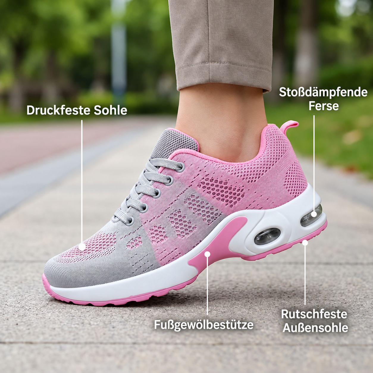 DREEMYZ™ Pro — Schuhe für 12-Stunden-Schichten zur Linderung von Fuß-, Knie- und Rückenschmerzen den ganzen Tag über