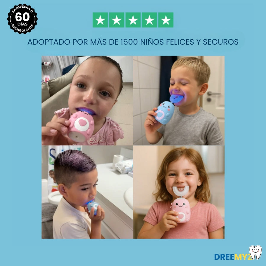 DREEMYZ™ - El cepillo de 360 grados para pequeños héroes