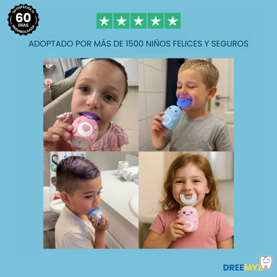 DREEMYZ™ - El cepillo de 360 grados para pequeños héroes