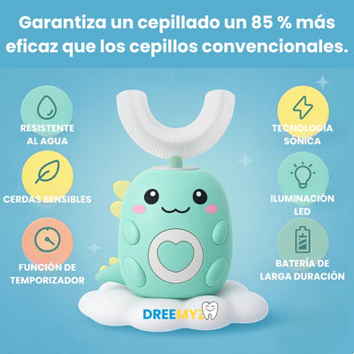 DREEMYZ™ - El cepillo de 360 grados para pequeños héroes