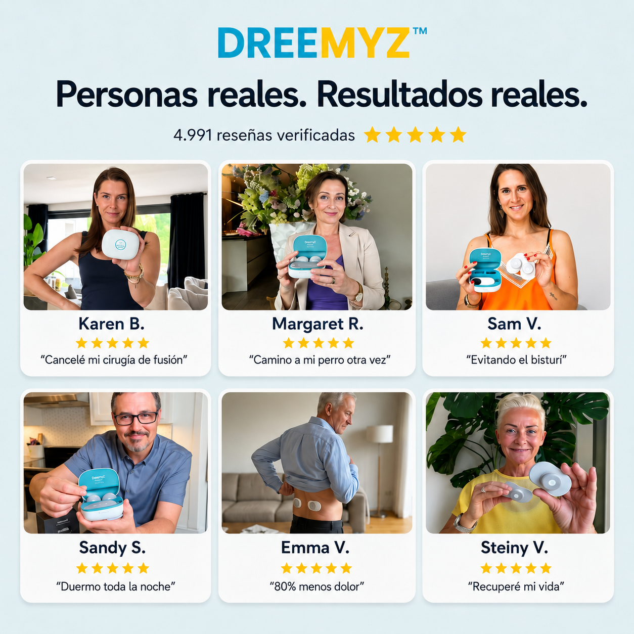 DREEMYZ™ – Sistema Inteligente de Estimulación Muscular